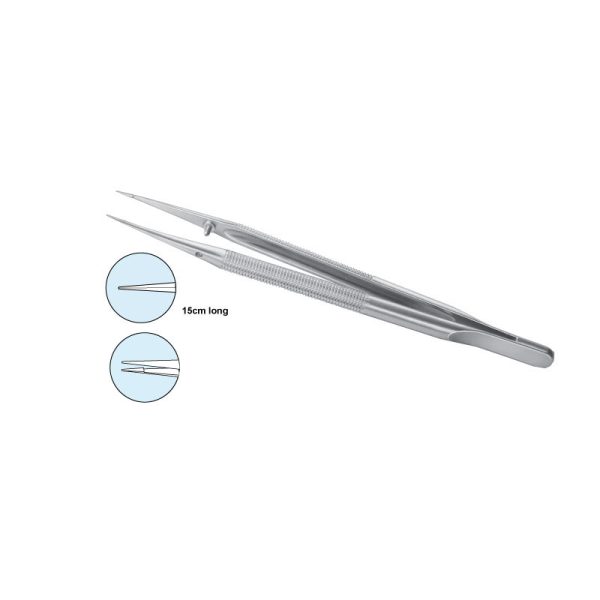 Classic Forceps 15cm long with tying platform