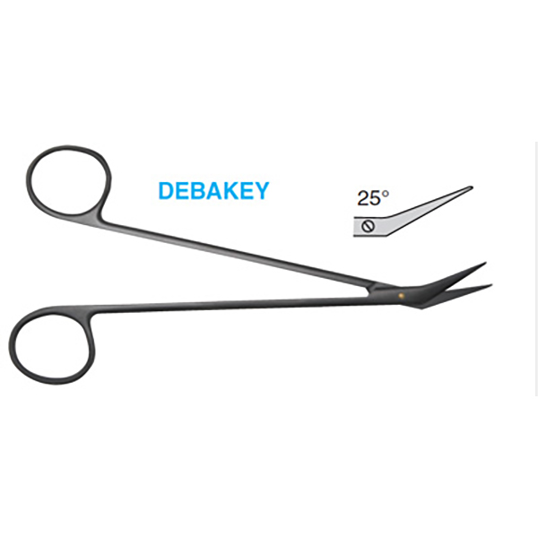 DeBakey Vascular SuperCut Scissors, Ceramic Coated