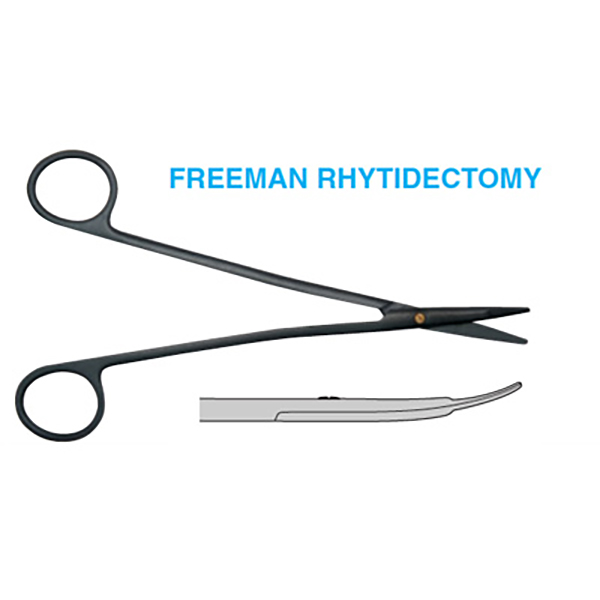 Freeman Rhytidectomy SuperCut Scissors, Ceramic Coated 