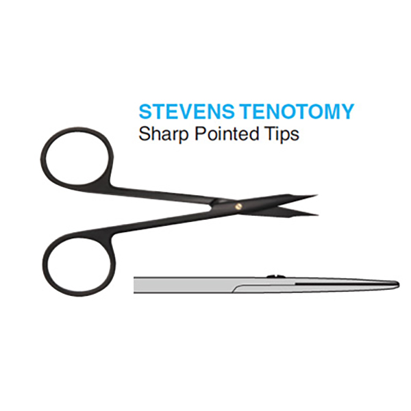 Stevens Tenotomy SuperCut Scissors, Ceramic Coated