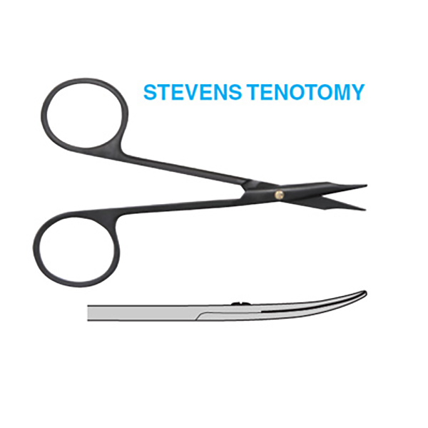 Stevens Tenotomy SuperCut Scissors, Ceramic Coated