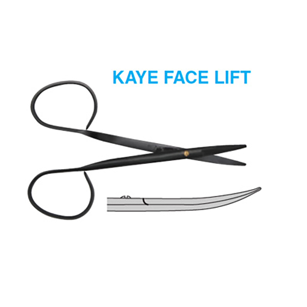 Kaye Blepharoplasty SuperCut Scissors, Ceramic Coated