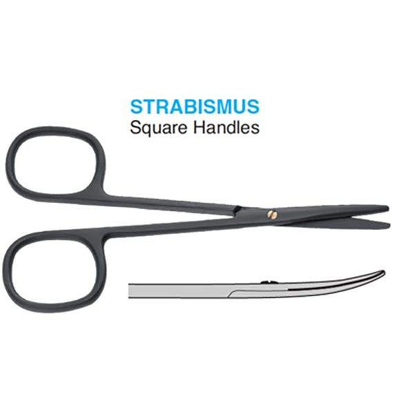 Strabismus SuperCut Scissors, Ceramic Coated
