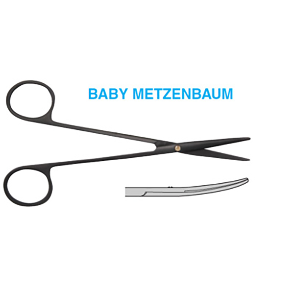 Baby Metzenbaum SuperCut Scissors, Ceramic Coated