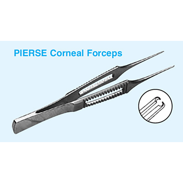 Pierse Corneal Forceps