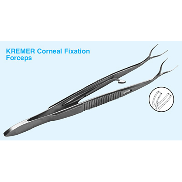 Kremer Corneal Fixation Forceps