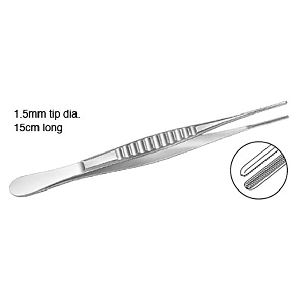DeBakey Tissue Forceps 