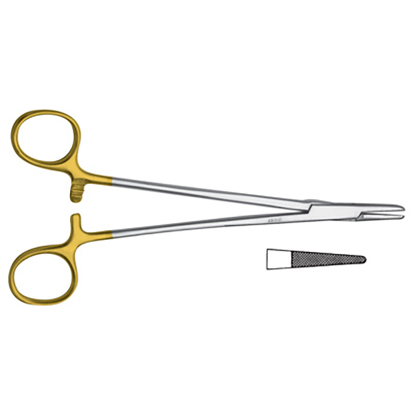 DeBakey Crile-Wood Needle Holder