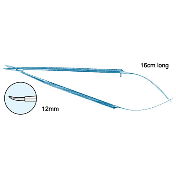 MicroLite Titanium Vannas Scissors