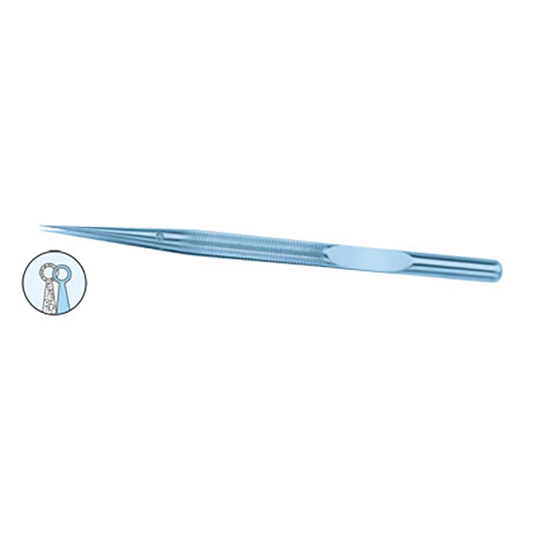 Satellight MicroLite Titanium Counterbalanced Vickers Micro Ring Forceps